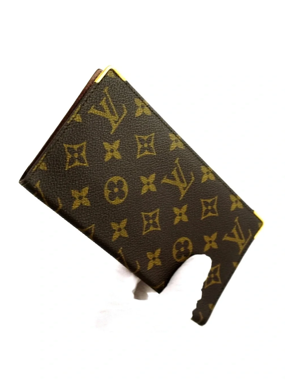 Authentic Vintage 1980s LOUIS VUITTON LV Monogram Leather Long Bifold Wallet